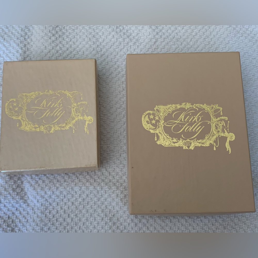 Kirk’s Folly Gold Embossed Boxes